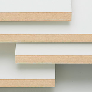 Mel MDF - Vit W10300SD Soft Pearl
